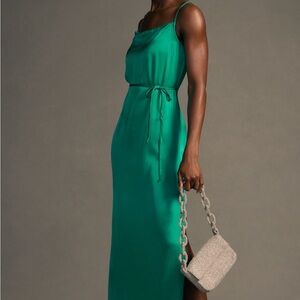 Beautiful green Anthropologie dress.